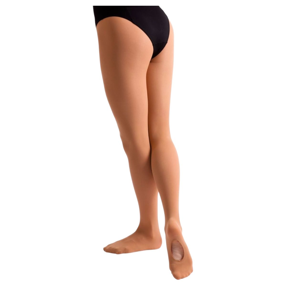 Convertible Ballettstrumpfhose mit Fußloch