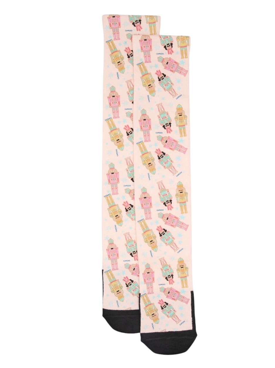 Knee high nut cracker socks