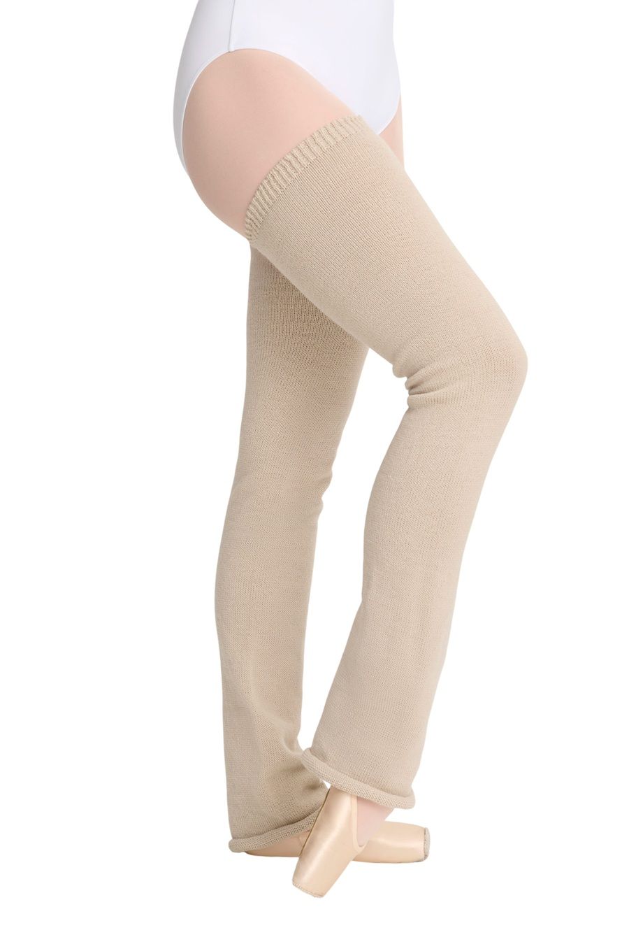 Weite Ballett Stulpen GANESHA | Beige