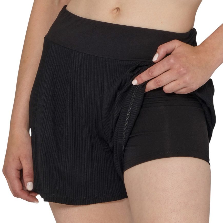 2in1 Ribbed Shorts - ROXANE