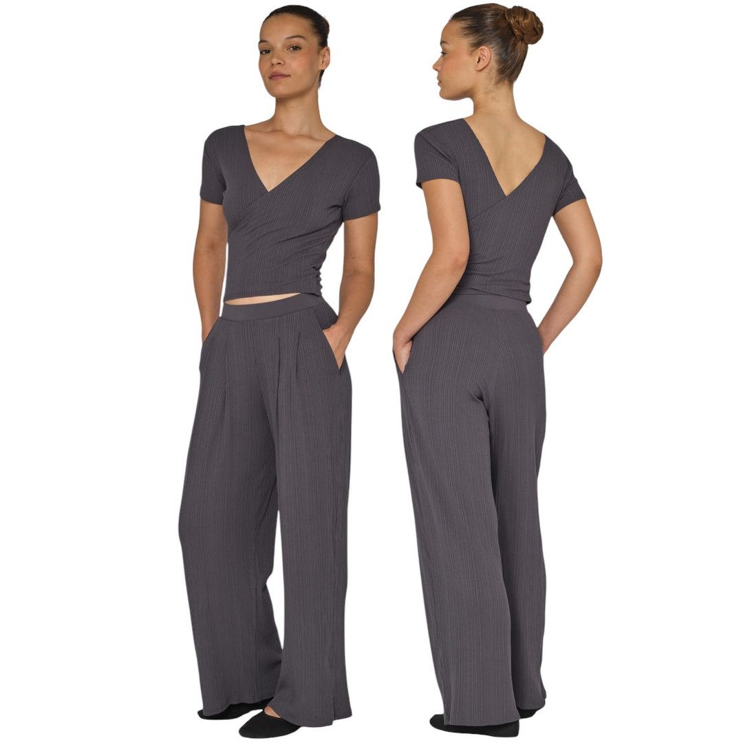 Weit geschnittene Ripp-Hose RINGO